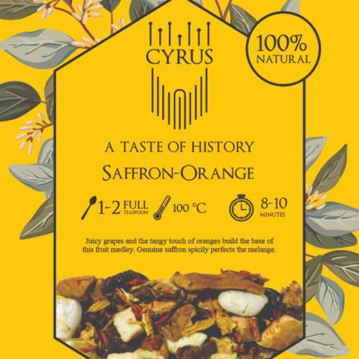 SAFFRON,ORANGE TEA